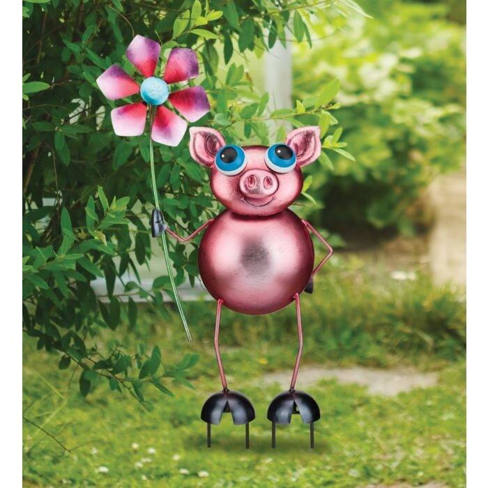 Backyard Spinner Stake - Pig