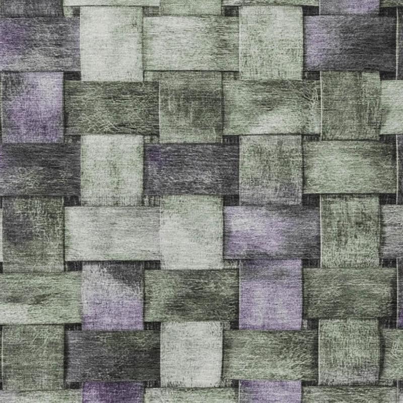 HomeRoots Striped Transitional Rectangle Outdoor Rug