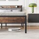 preview thumbnail 14 of 23, Storage Headboard with Charging Station, Solid and Stable, Noise Free