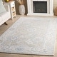 preview thumbnail 6 of 34, SAFAVIEH Hand-Tufted Ebony Zhanat Modern & Contemporary Wool Rug 3' x 5' - Light Grey/Ivory - Rectangle