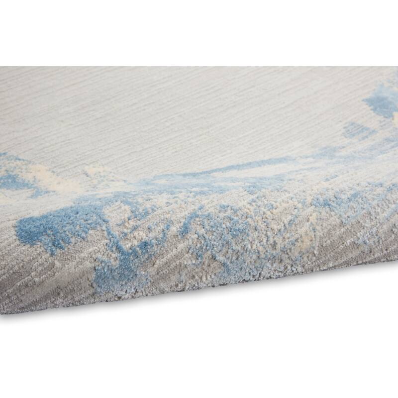 Calvin Klein Enchanting Botanical Floral Abstract Area Rug