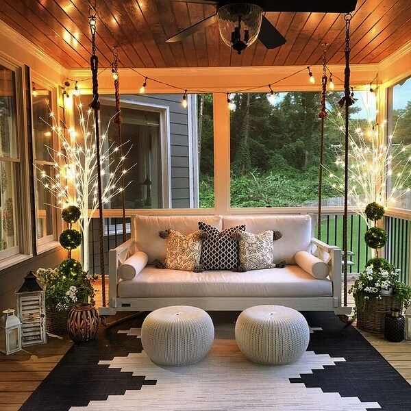 Lighted tree for living room best sale