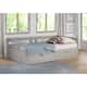 Melody Expandable Twin-to-King Trundle Daybed with 2 Storage Drawers