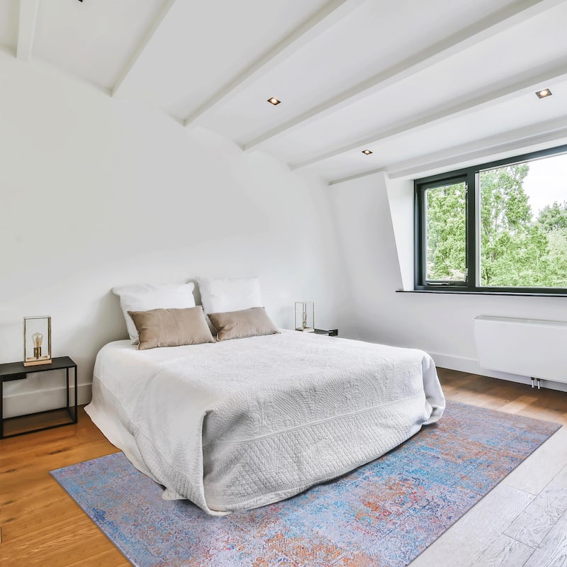 Abstract Area Rug - 6' x 9'