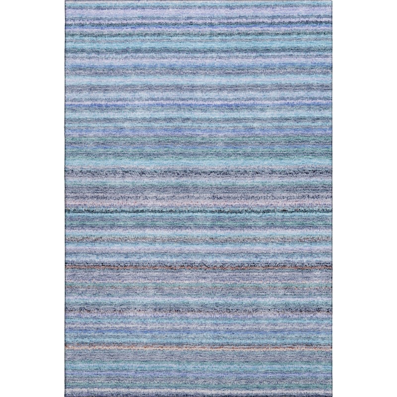 Premium Washable Super Soft Stripe Mayfield Rug