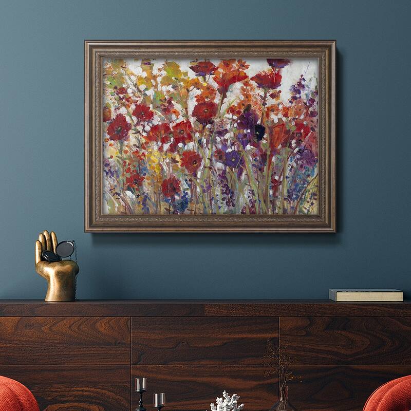 Variety of Flowers I Premium Framed Canvas- Ready to Hang