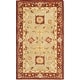 preview thumbnail 11 of 141, SAFAVIEH Handmade Anatolia Madeline Traditional Hand-spun Wool Rug 3'  x  5' - Sage/Burgundy - Runner