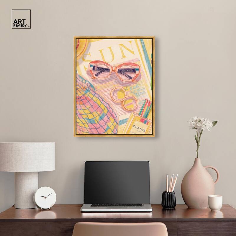 Summer glam Canvas by Art Remedy