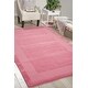 preview thumbnail 6 of 36, Nourison Hand-tufted Westport Solid Wool Area Rug 2'3" x 7'6" Runner - Pink - Runner/Rectangle