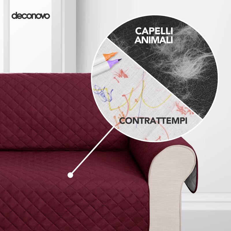 Reversible Loveseat Slipcover Protector