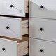 preview thumbnail 33 of 39, Middlebrook Bullrushes 6-drawer Solid Wood Dresser