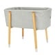 preview thumbnail 2 of 4, TruBliss Sova Bassinet - Silver