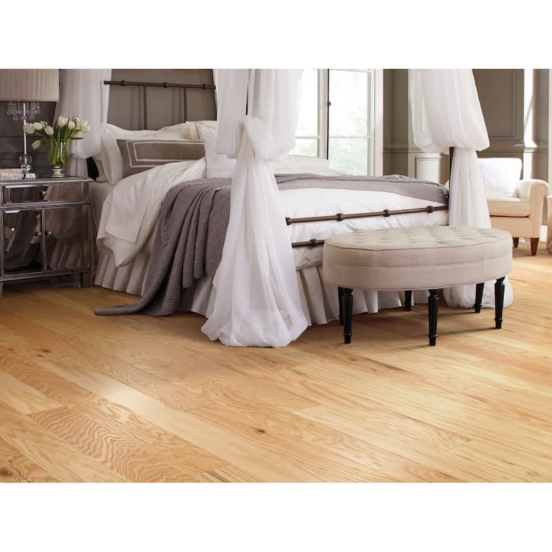 Shaw Albright Oak 5" Wide Smooth Engineered Red Oak Hardwood Flooring