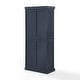 preview thumbnail 11 of 17, Crosley Seaside Pantry - 30 "W x	16 "D x 72 "H