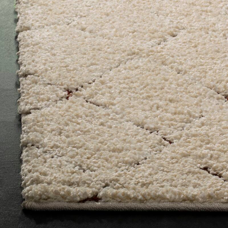SAFAVIEH Santorini Shag Isadora Abstract 1.2-inch Thick Rug