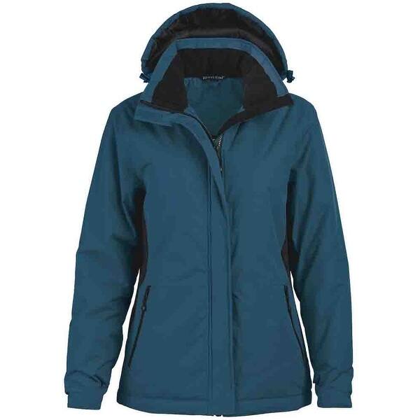 slide 1 of 1, River's End Classic Color Block Parka Womens Winter Heavyweight -