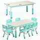 preview thumbnail 5 of 10, Height Adjustable Toddler Arts & Crafts Table and Chair Set for Ages 2-10