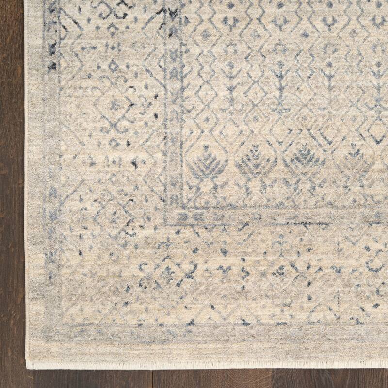 Nourison Home Sultana Indoor only Blue Moroccan Area Rug