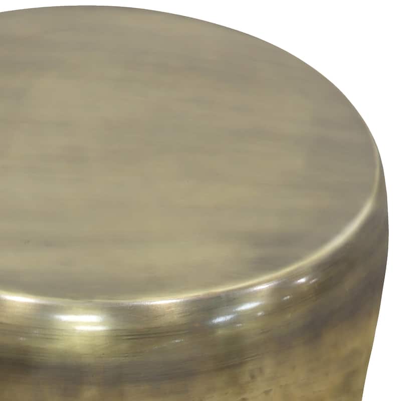 WYNDENHALL Beaton Industrial 20 inch Wide Metal Accent Side Table, Fully Assembled - 20 W x 20 D x 22 H