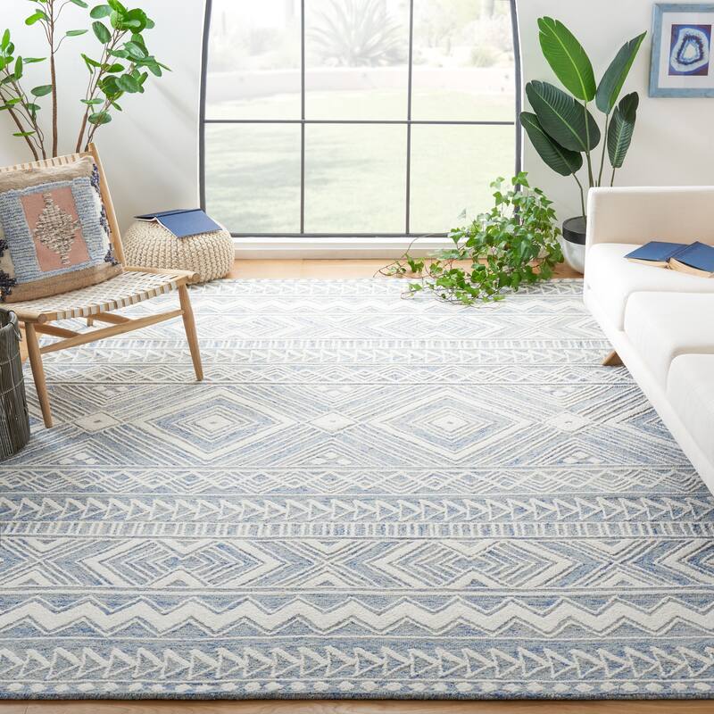 SAFAVIEH Handmade Metro Mirushe Boho Moroccan Wool Rug