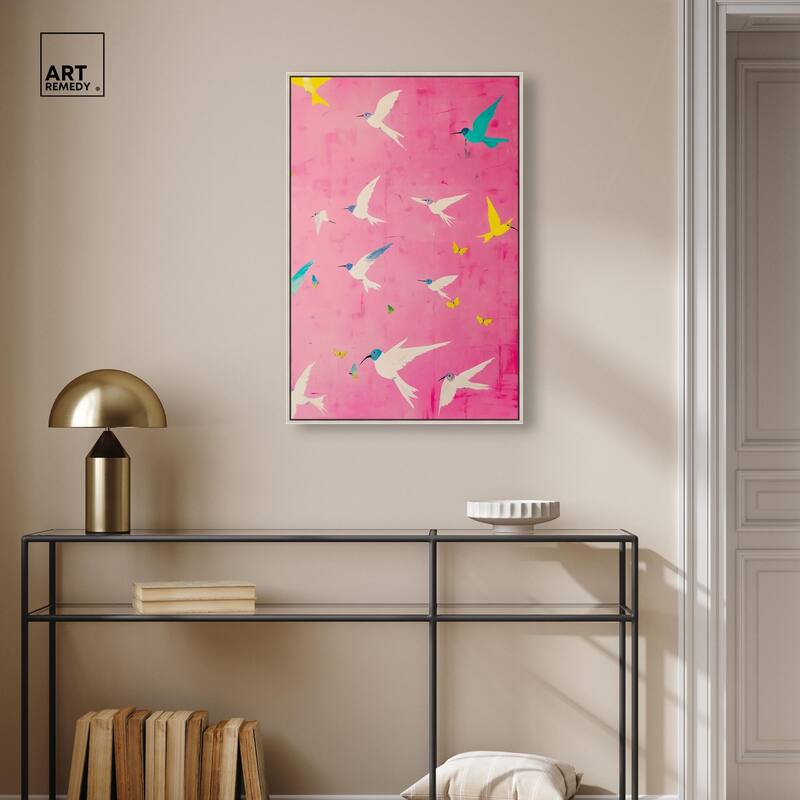Soaring Sorbet Canvas by Art Remedy