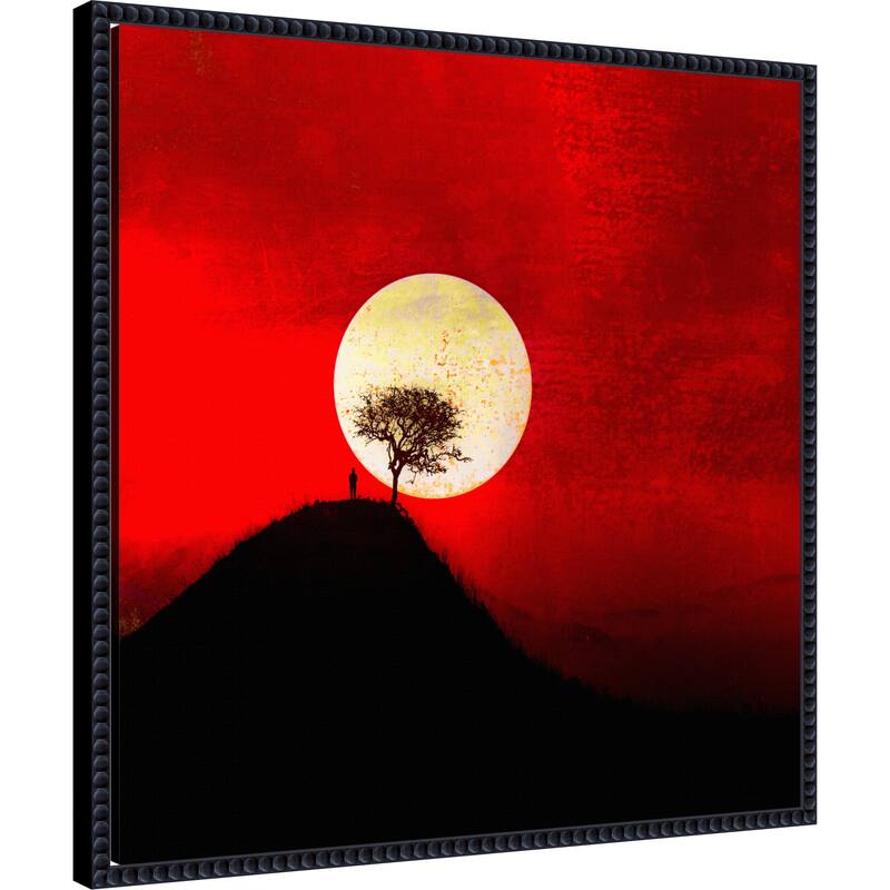 Full Moon by Inge Schuster Framed Canvas Wall Art Print