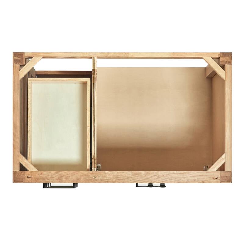 Ariel A036SRCQOVO Cambridge 36" Free Standing Single Basin Vanity Set