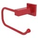 preview thumbnail 14 of 26, Allied Brass Montero Collection Euro Style Toilet Tissue Holder Fire Engine Red