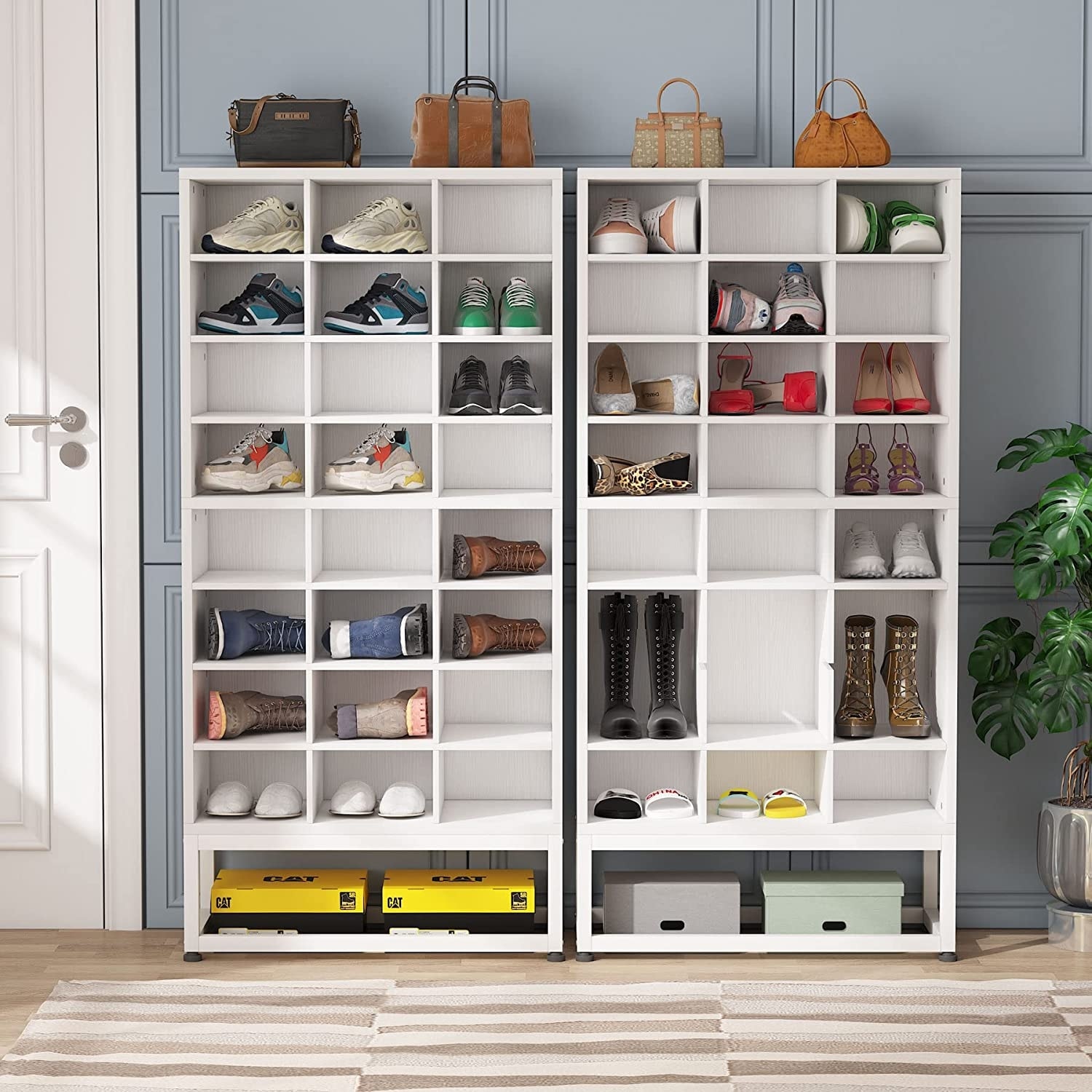 https://ak1.ostkcdn.com/images/products/is/images/direct/0b1a7cc04be03b54ac7dd2209908cb4ed355d861/White-Shoe-Cabinet%2C-8-Tier-White-Shoe-Storage-Organizer-with-24-Cubbies.jpg