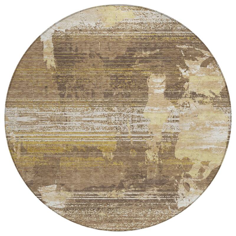 Machine Washable Indoor/ Outdoor Chic Veta Chantille Rug