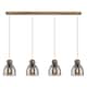 Option Brushed Brass / Light Smoke