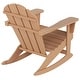 preview thumbnail 8 of 98, Polytrends Laguna Adirondack Eco-Friendly Poly All-weather Outdoor Rocking Chair