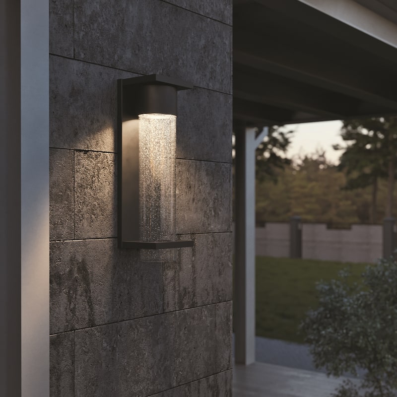 AFX Vasari Black LED Outdoor Sconce