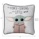 preview thumbnail 2 of 4, Lambs & Ivy Star Wars The Child/Baby Yoda Decorative Nursery Throw Pillow