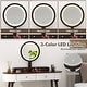 preview thumbnail 10 of 38, Costway Solid Wood Makeup Vanity Desk Set with LED Lighted Mirror