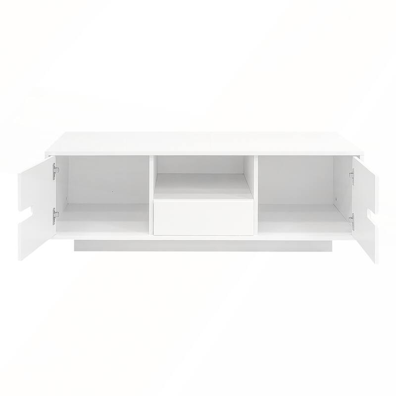 Modern High Glossy Rectangle Coffee Table