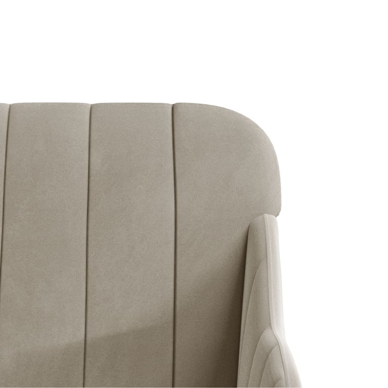 vidaXL Loveseat Upholstered Couch Bench with Armrests for Dining Room Velvet - 43.3" x 29.9" x 31.5"