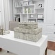preview thumbnail 30 of 37, Mother of Pearl Handmade Geometric Box with Hinged Lid (Set of 2)