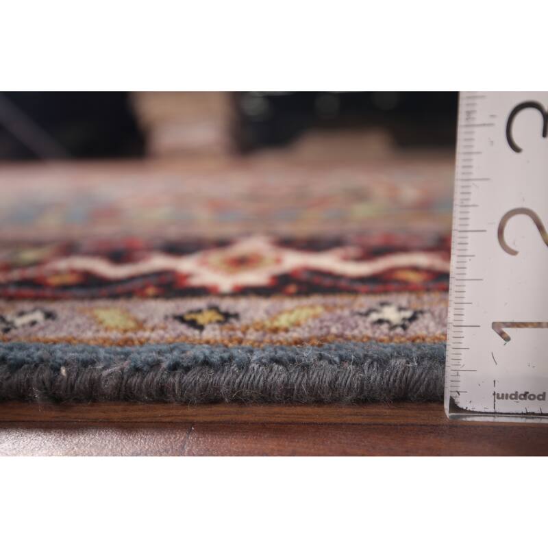 Heriz Serapi Indian Area Rug Handmade Wool Carpet - 3'11"x 5'9"