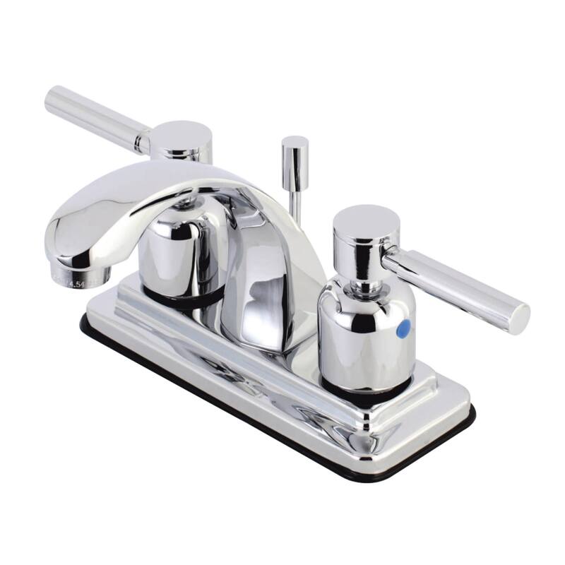 Kingston Brass Concord 1.2 GPM Centerset Bathroom Faucet with Pop-Up - Polished Chrome