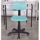 preview thumbnail 3 of 10, Plastic Children Student Chair, Low-Back Armless Adjustable Swivel Ergonomic Home Office Student Computer Desk Chair