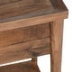 preview thumbnail 8 of 9, Ciaria 1-Drawer End Table Brown by Kosas Home