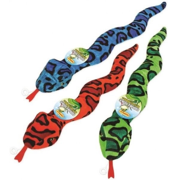 plush snake dog toy