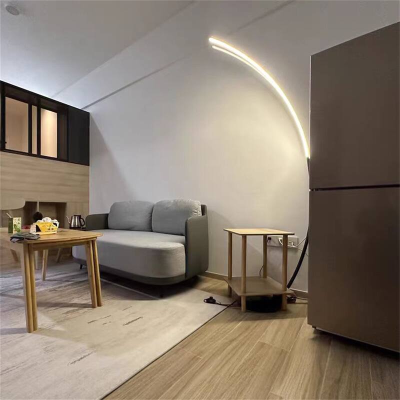 62.99 Inches Metal Arched Floor Lamp