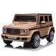 preview thumbnail 71 of 78, Licensed Mercedes-Benz G500 Ride-On Car for Kids, 3 Speeds, Parental Control