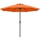preview thumbnail 1 of 4, ABCCANOPY 9FT Patio Umbrella with Push Button Tilt Orange