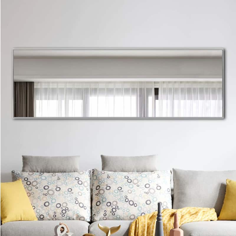 Modern Large Aluminum Alloy Full-Length Mirror With Standing