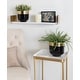 preview thumbnail 6 of 18, Kate and Laurel Miley Freestanding Planter Set - 2 Piece