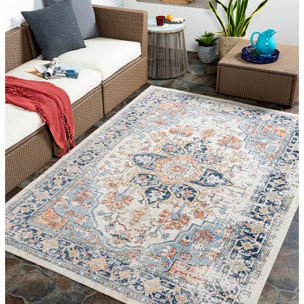 Livabliss Newport Medallion Outdoor Rug Bed Bath & Beyond 34811761