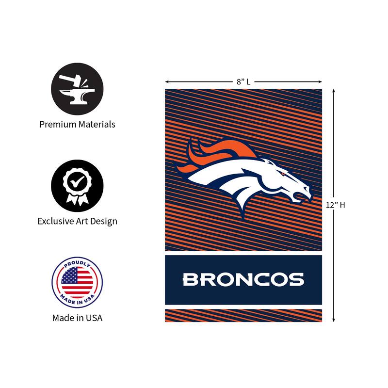 Denver Broncos Foam Core Wall Decor